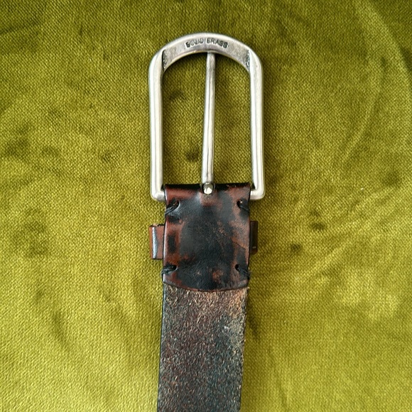 Calvin Klein black leather belt size 34. - Picture 4 of 7